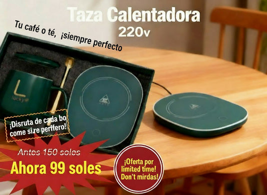 taza calentadora